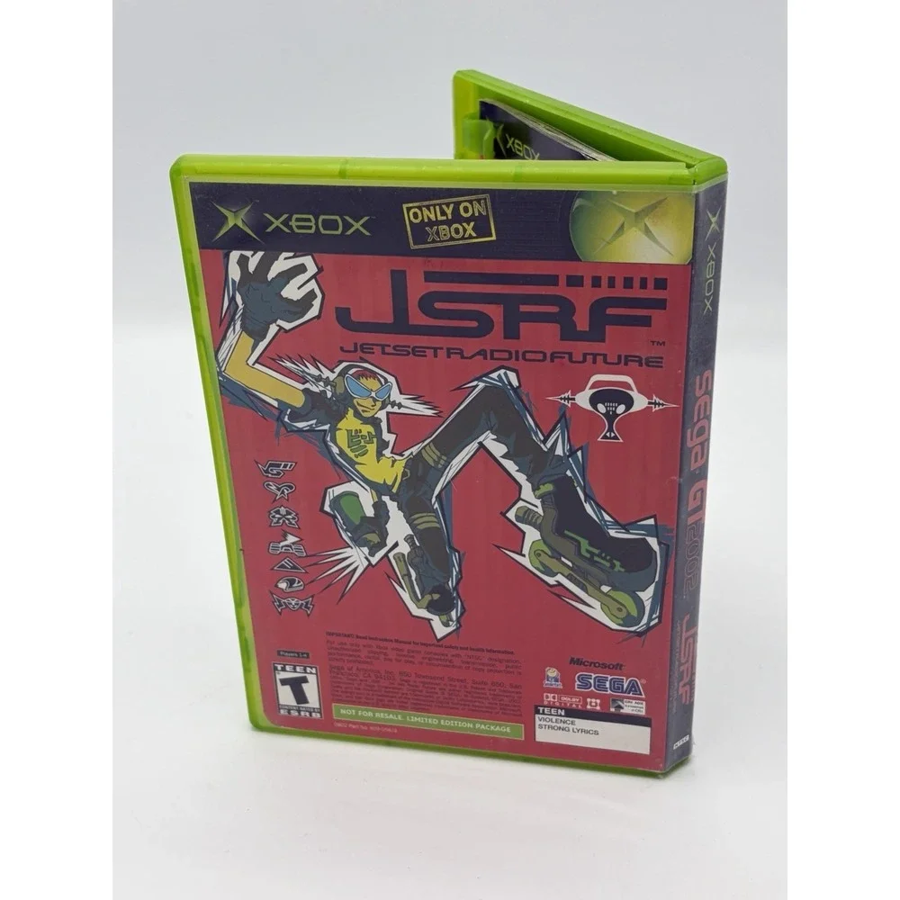 SEGA GT 2002 / Jet Set‎ Radio Future combo disc Microsoft Xbox, 2002 Game CIB